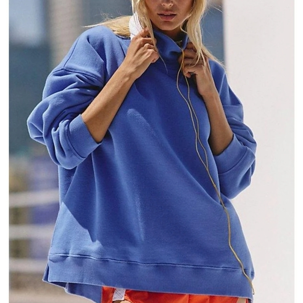 Fp Movement A Cut Above Mock Neck Pullover